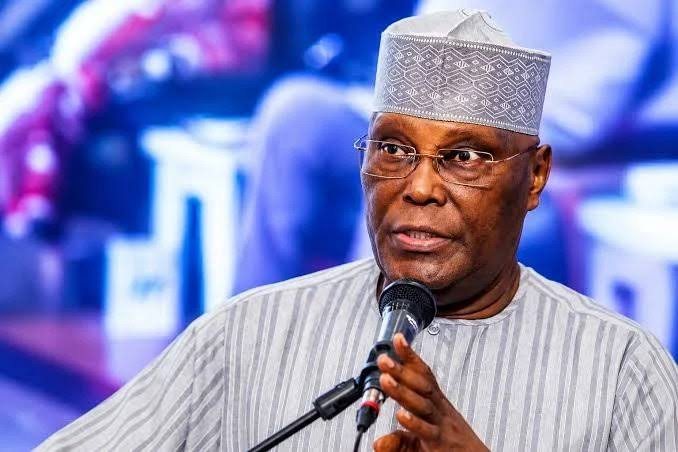 Atiku Abubakar speaking at an event