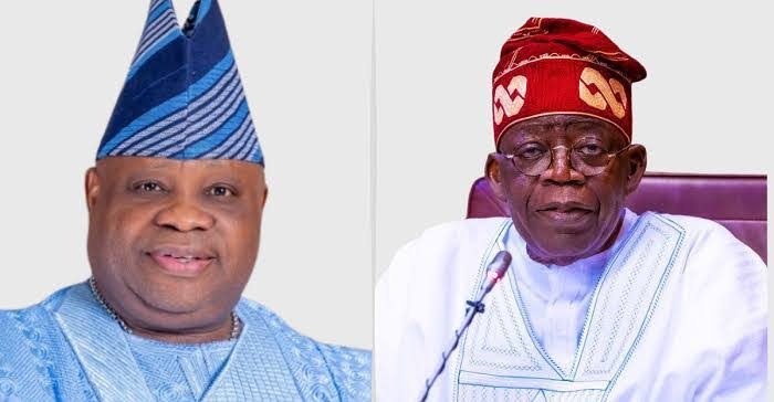 Ademola Adeleke and Bola Tinubu